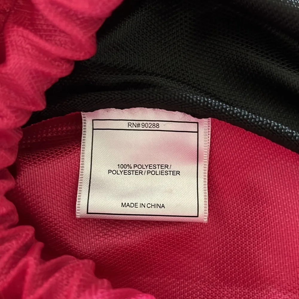 ADIDAS Cinch Backpack Red/Black~Lightweight~Unisex
